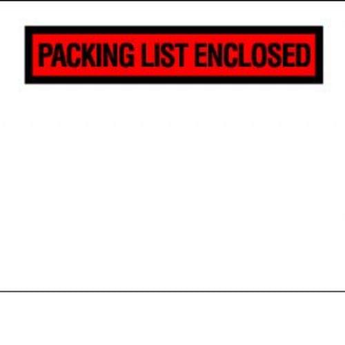Packing Slip Envelopes See Thru 4 1/2''x 5 1/2'' 1,000/box