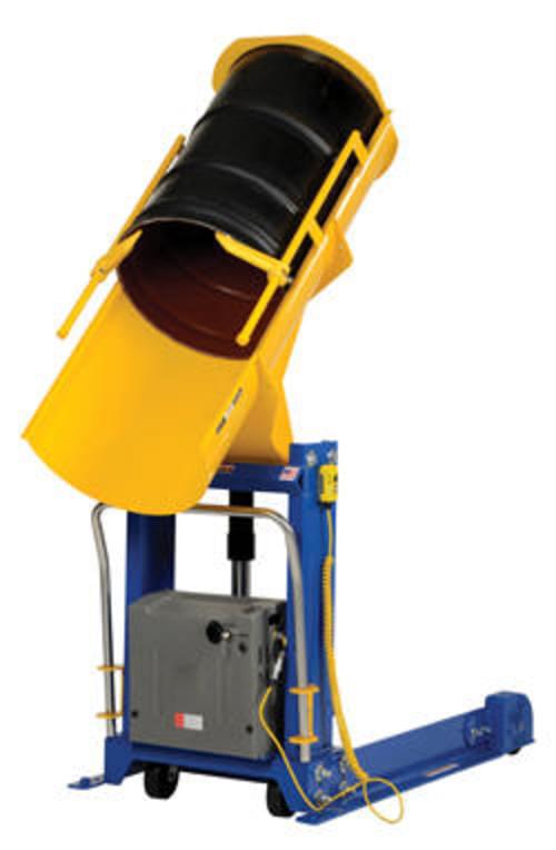 Portable Hyd Drum Dumper 0.75K 72 In