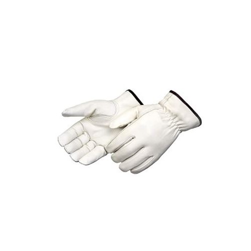 Liberty 6137 Standard Grain Cowhide Leather Driver Glove with Keystone Thumb, SMALL