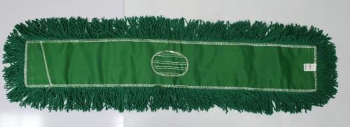 36" Loop End Dust Mop, Green, 12/CS
