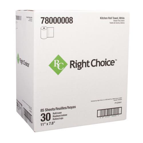 Right Choice ™ Kitchen Roll Towel - 85 Sheets