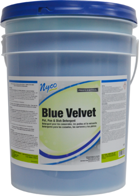 Blue Velvet Pot, Pan & Dish Detergent, 4 Gal/CS