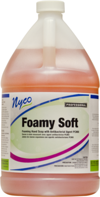 Foamy Soft Foaming Hand Soap with Antibacterial Agent PCMX, 4 GAL/ CS