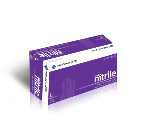 Prime Source® Ultra Powder Free Blue Nitrile Glove, Medium