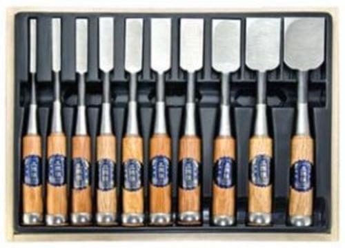 10PC . NOMI CHISEL SET 1/4-1 5/8-inch