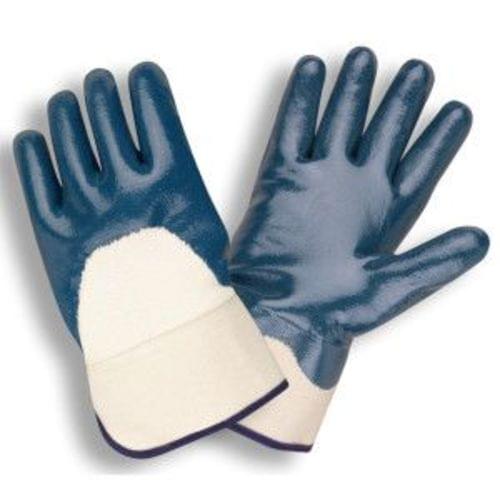 STANDARD DIPPED NITRILE, PALM COATED, JERSEY LINED, SAFETY CUFF