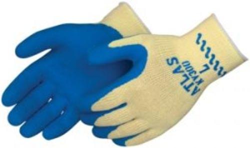 COATED LATEX Atlas Fit branded KV300 - meets CE EN388 cut resistance level 4. 100% Kevlar medium weight yellow shell offers superior protection from cuts, slashes, and punctures.