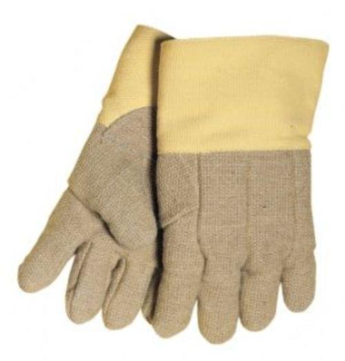 HIGH HEAT VERTEX 14inch, 36 oz. Vertex double wool lined. Vertex offers high heat resistance to 2000F. Not recommended for heavy abrasion.