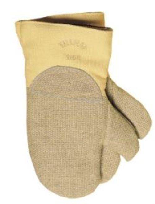 HIGH HEAT PBI/Kevlar 14inch, 45 oz. PBI/Kevlar glove with palm and back. 24 oz. Flextra cuff. One layer of wool lining with additional layer of Nomex.