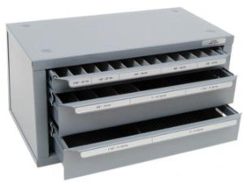 THREE DRAWER TAP/DRILL DISPENSER