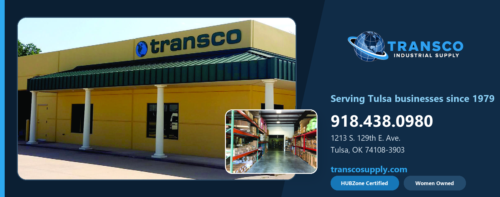 Transco Industrial Supply in Tulsa, Oklahoma