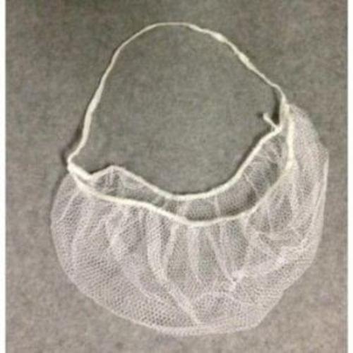White nylon beard nets, 1000ct