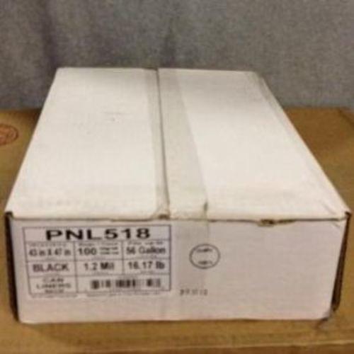 43x47 Trash Can Liner-1.5Eq- Black 10/rl, 100/case