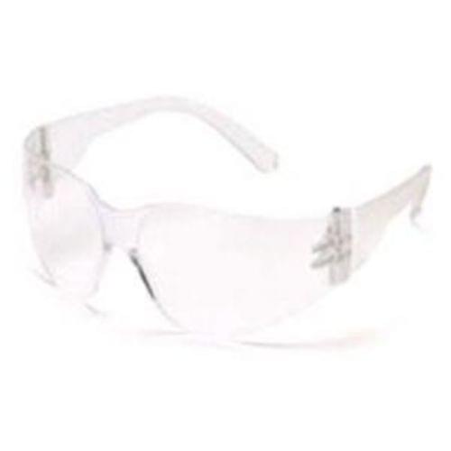 Intruder Safety Glasses, Clear Lens & temples. Exceeds ANSI Z87.1 High Impact Requirements, 12 Pair per box