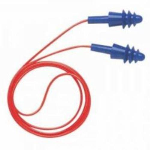 AIR SOFT EARPLUGS W/RED VINYL CORD 100ct
