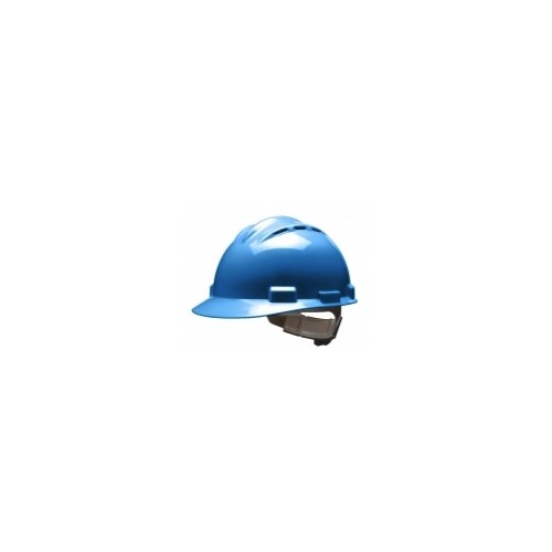 Standard Vented Hard Hat - Ratchet Suspension - Kentucky Blue