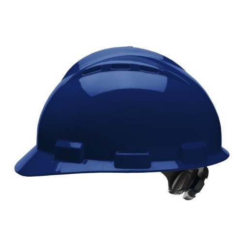 Standard Vented Hard Hat - Ratchet Suspension - Navy