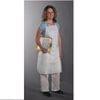 PE coated SBP white apron, 28'' X 36'', 100ct