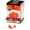 Dura Plug Reuseable HiVis Earplug w/4-Layer Flange, NRR 25db, 100 Pair