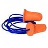 Deviator Corded Disposable Foam Earplugs, NRR 33dB, 100 Pair/Box