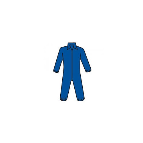 SUIT HVY WT SBP NVY COVRALL XL