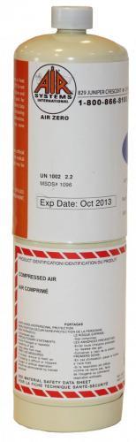 CALIBRATION GAS 1 GAS ZERO AIR 17 LITER