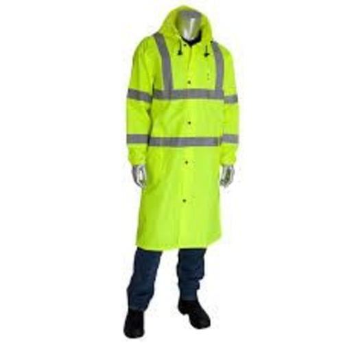 COAT RAIN TYPHN HI VIZ CLS 3 LRG