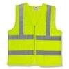 VEST LIME CLASS 2 ZIP CLOSURE 5XL