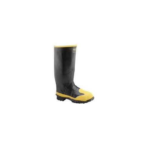 BOOT RUBBER 17" FULL METATARSAL STEEL MIDSOLE/TOE SIZE 9