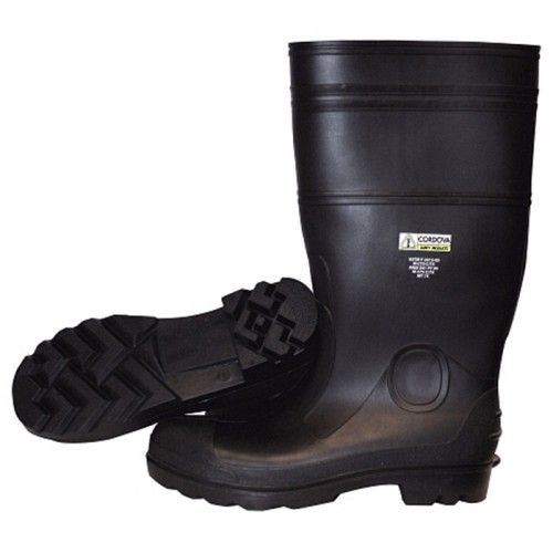 BOOT PVC STEEL TOE SIZE 14