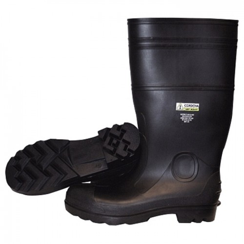 BOOT PVC STEEL TOE SIZE 14