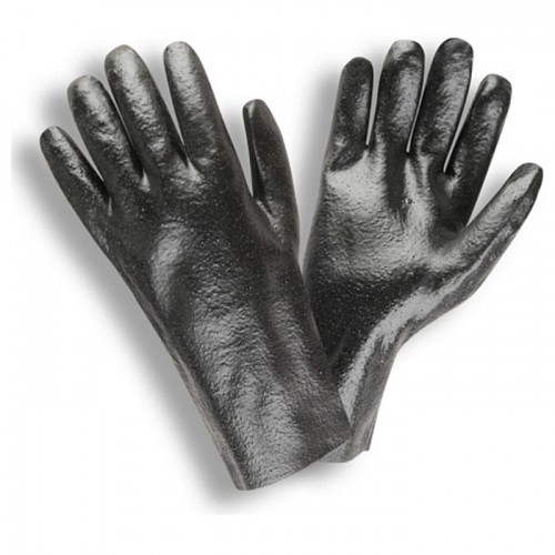 PVC ROUGH GRIP 12" INTERLOCK LINED GLOVE
