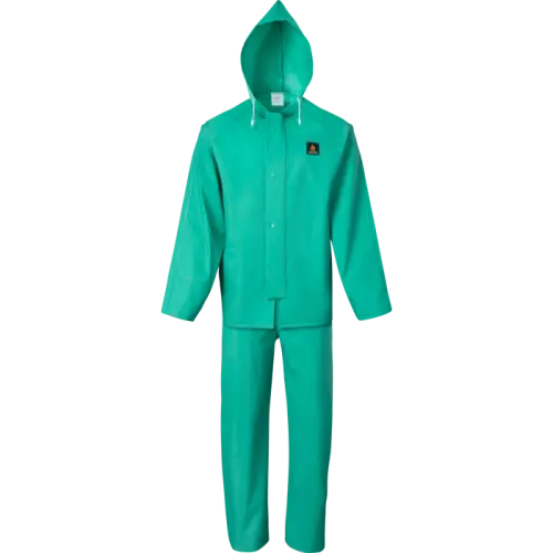 SUIT RAIN FLAME RETARDANT WATERPROOF TEAR RESISTANT 2 PIECE 7X