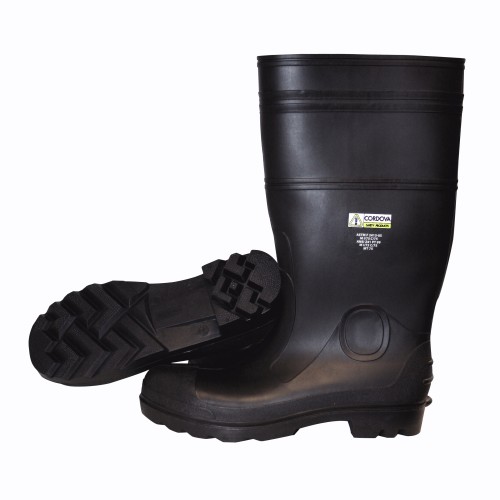 BOOT PVC STEEL TOE SIZE 12