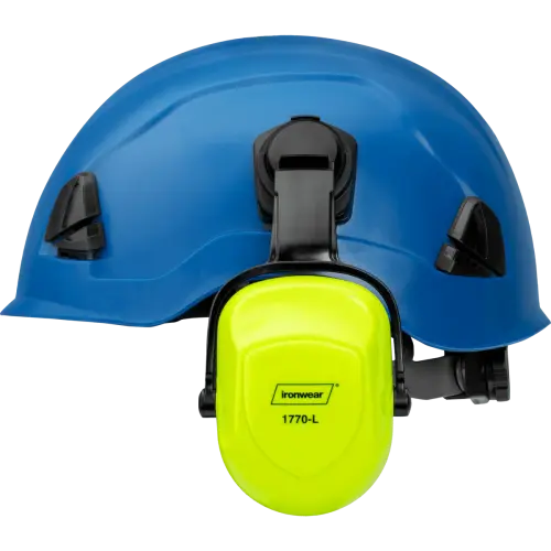 25dB NRR Lightweight ABS Helmet Earmuff Attachments