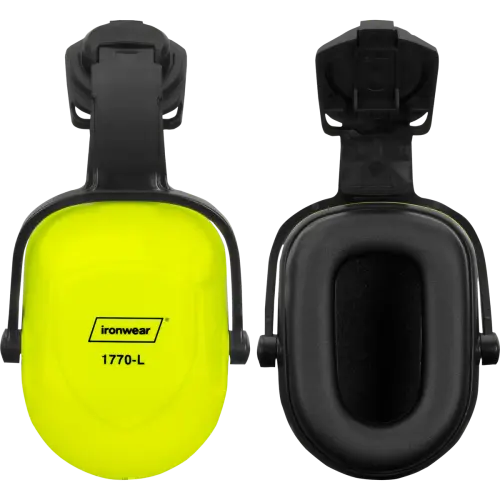 25dB NRR Lightweight ABS Helmet Earmuff Attachments