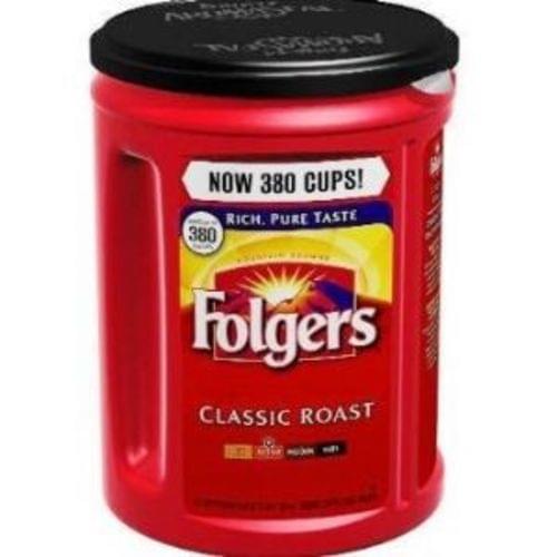 Folgers Coffee, Classic Roast Regular, Ground, LARGE 51 oz. Can