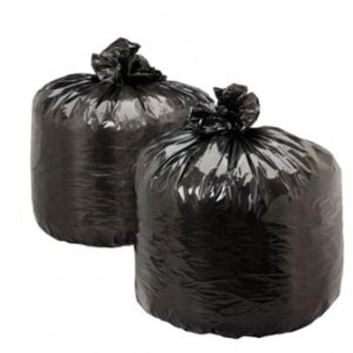 High Density Trash Bag - Trash Can Liner, 43x48 black, 17 micron, 200/cs