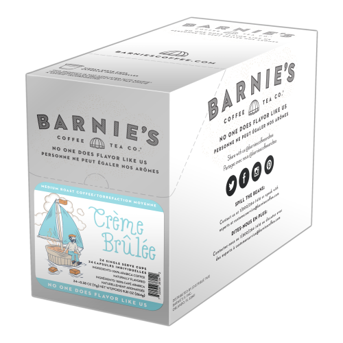 Barnie's 24 & 32 CT Single Serve Cups Crème Brulee