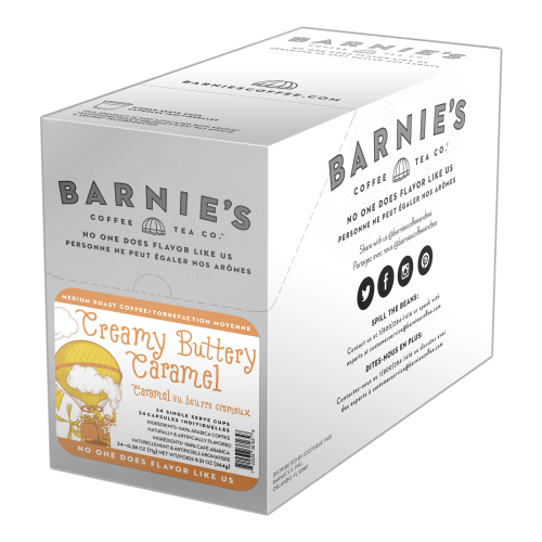 Barnie's 24 & 32 CT Single Serve Cups Creamy Buttery Caramel