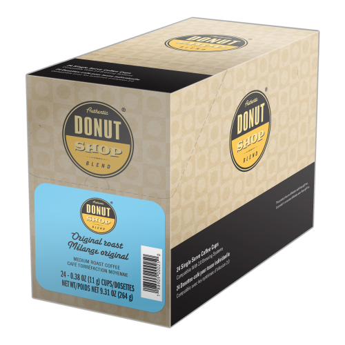 Authentic Donut Shop Blend 24 CT Single Serve Cups Original Roast