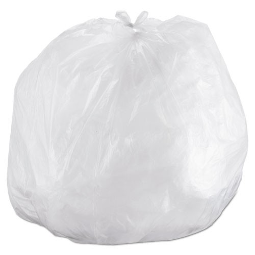 Interleaved High-Density Can Liners, 60gal, 43 x 48, 16mic, Natural, 200/CT