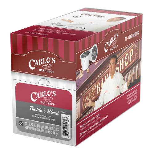 Carlo's 24 CT Single Serve Cups Buddy's Blend