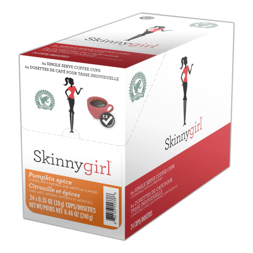 Skinny Girl 24 CT Single Serve Cups Pumpkin Spiced