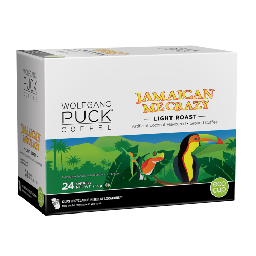 Wolfgang Puck Coffee 24 CT Eco Cups ® Jamaican Me Crazy 4 x 24