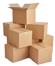 Box, Corrugated 5x5x5