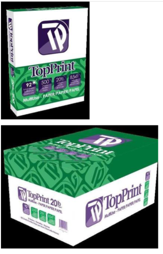 Copy Paper, Letter Size, White, 20lb. 500sh/ream, 10reams/case. Avail for our Sth.Nevada customers