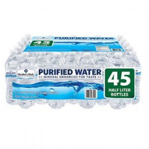 Purified Bottled Water,16.9oz, 45pk - (Las Vegas / North Las Vegas / Henderson Area Only)
