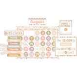 Terrazzo Tones Calendar Bulletin Board