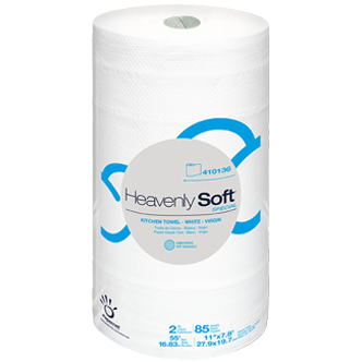 Kitchen Roll Towel, Heavenly Soft, 7.8"x11", 30rolls/85sheets